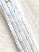 Бусины-трубочки 13*4 мм, белый