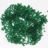 Бисер круглый 11/0 156 Transparent Dark Emerald