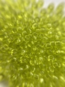 Бисер круглый 11/0 143 Transparent Chartreuse 