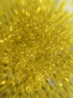 Бисер круглый 11/0 136 Transparent Yellow