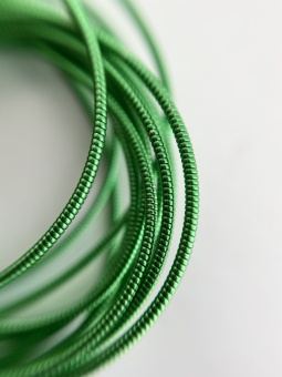 Ярко-зеленая канитель 1 мм
